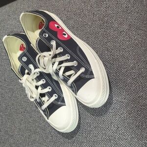 Comme des Garcons PLAY x Converse Chuck 70 Low Top Sneakers W10 M8